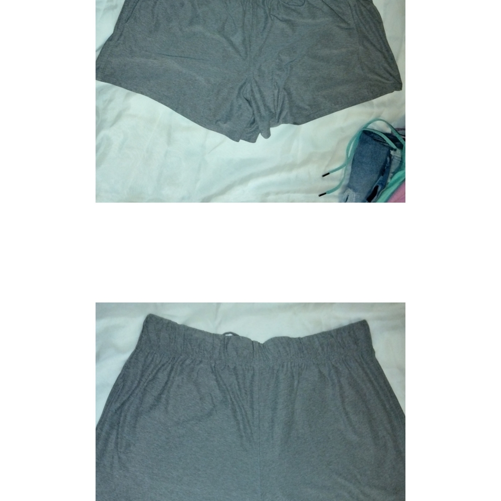 Athletic Works Women's Gray Athletic Shorts Size XL (16-18)